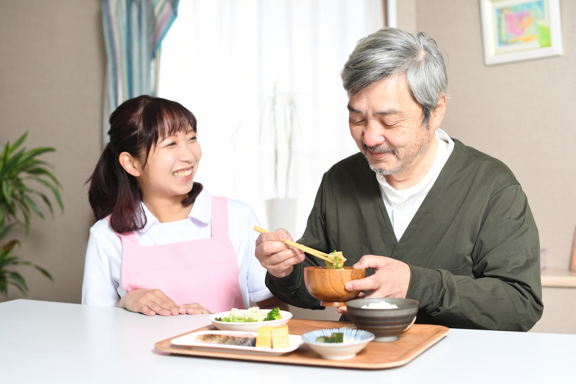 入れ歯治療の様子